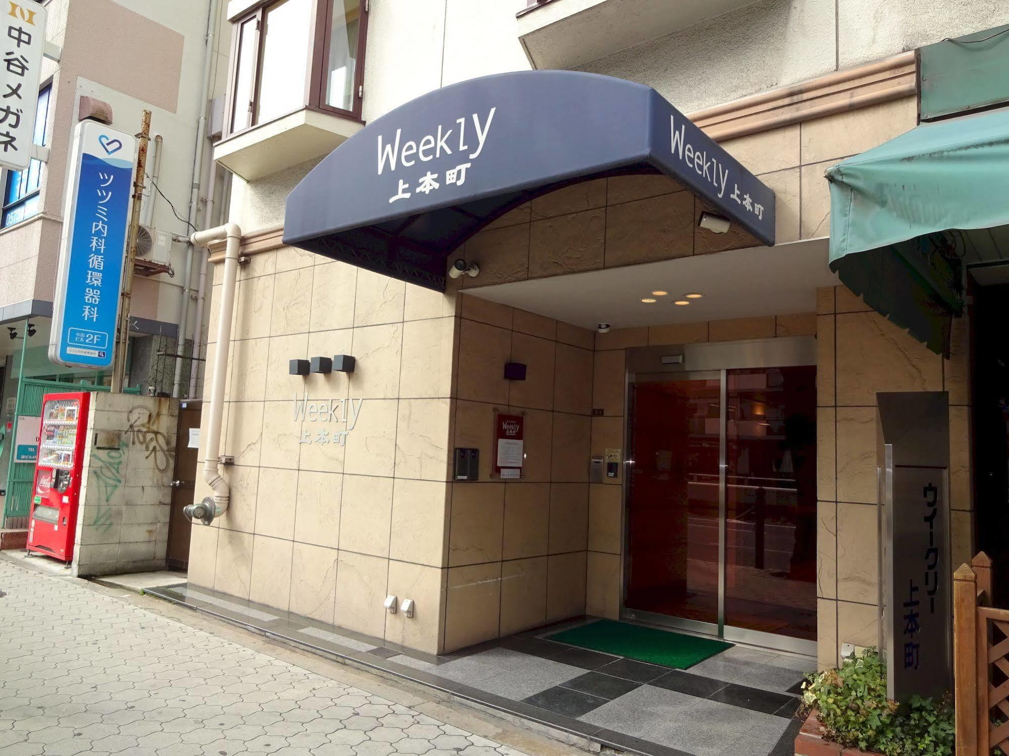 Weekly Uehonmachi Hotel Oszaka Kültér fotó